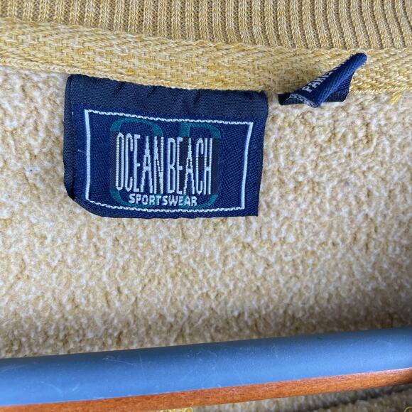 Oceanbeach Womens Sweatshirt Sz L San Francisco Mushrooms Graphic Hippie Grunge - Picture 4 of 12